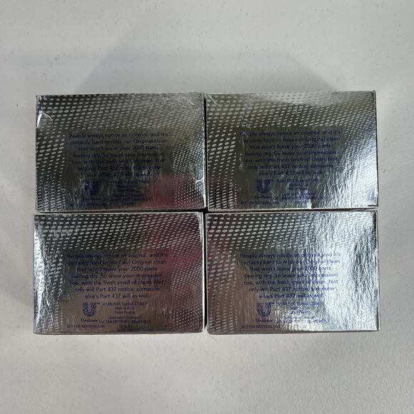 Lever 2000 Original 4 Pack Perfectly Fresh New Bar Soap 4.5oz Old Formula - Picture 8 of 9